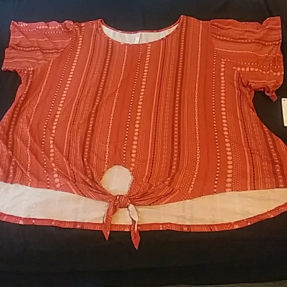 Xhilration plus size top